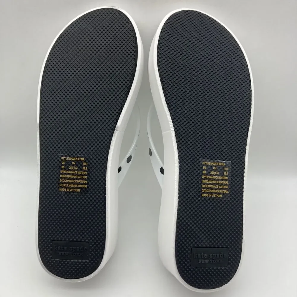 NWT Kate Spade Elena Platform Polka Dot Sandals Size 9B